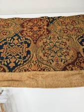 2 New Vintage 90s Thomasville Sultan Valances 72” x 20” Rich floral Boho