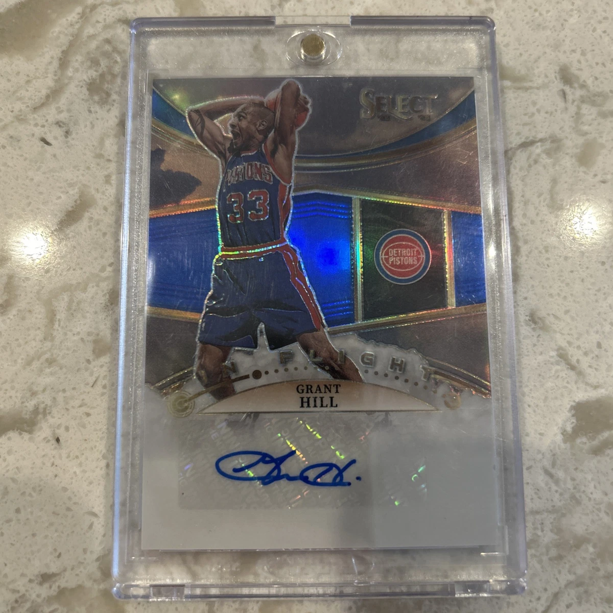 Grant Hill Basketball Autographed Sports Trading Cards for sale | eBay