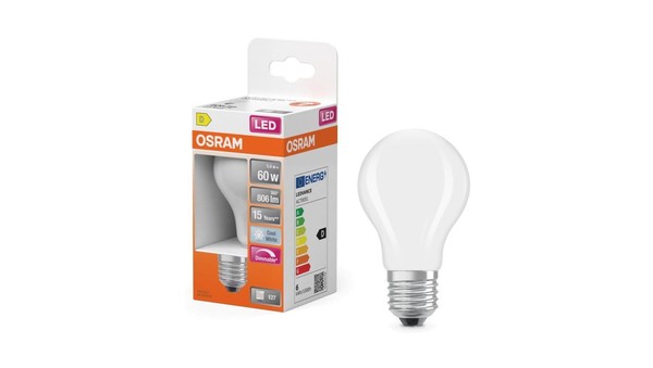 ŻAróWka LED Osram E27 A60 5.9W Zamiennik 60W 806Lm 4000K Neutralna 300 ŚCiemnial-image