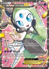 Meloetta EX (Full Art) [Legendary Treasures: Rad... LTR Holofoil - RC25/RC25 NM] on eBay