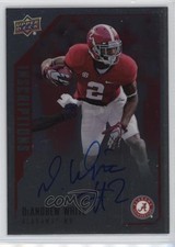 2015 Upper Deck Inscriptions DeAndrew White #DW Auto ow3