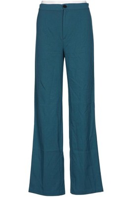 Pull & Bear Stoffhose Damen Hose Pants Chino Gr. M Türkis #acpbnbg