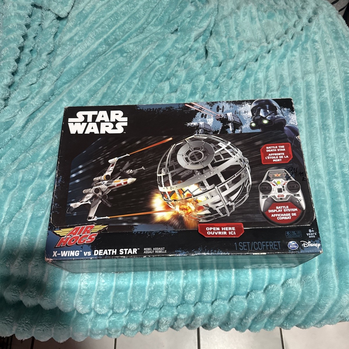 プレイステーション✨DEATH・WING未使用 NEW Star Wars Air Hogs X-WING Vs DEATH STAR Assault RC DRONE