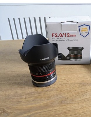Obiectiv Samyang 12mm NCS CS Ultra Weitwinkel mit manuellem Focus