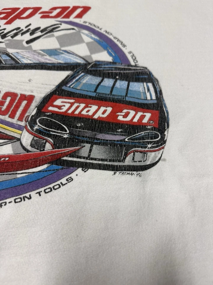 Sudadera de Carreras Herramientas a Presión Años 90 De Colección Para Hombre Talla 2XL Gris Cuello Redondo MARCADA Foto 3 de 4