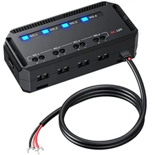 ELECTOP 12V Fuse Block, Universal 20A Motorcycle Automotive Fuse Block Fuse and