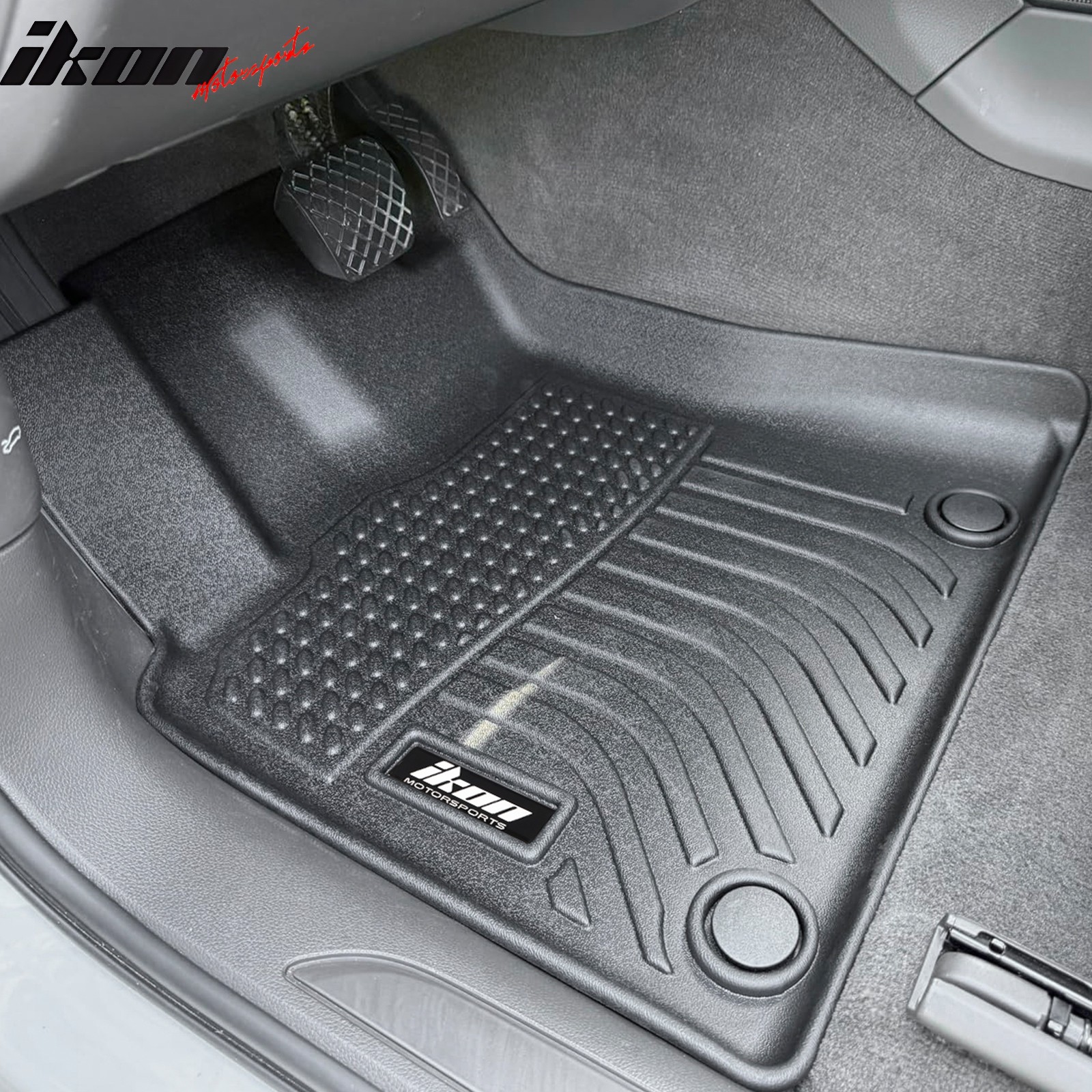 Fits 15-25 Porsche Macan All Weather Waterproof 3D TPE Floor Mats Liners Carpets