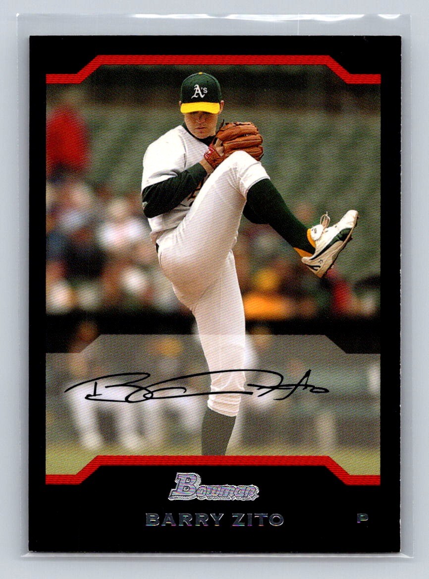 2004 Bowman  #84 Barry Zito   Oakland Athletics A3