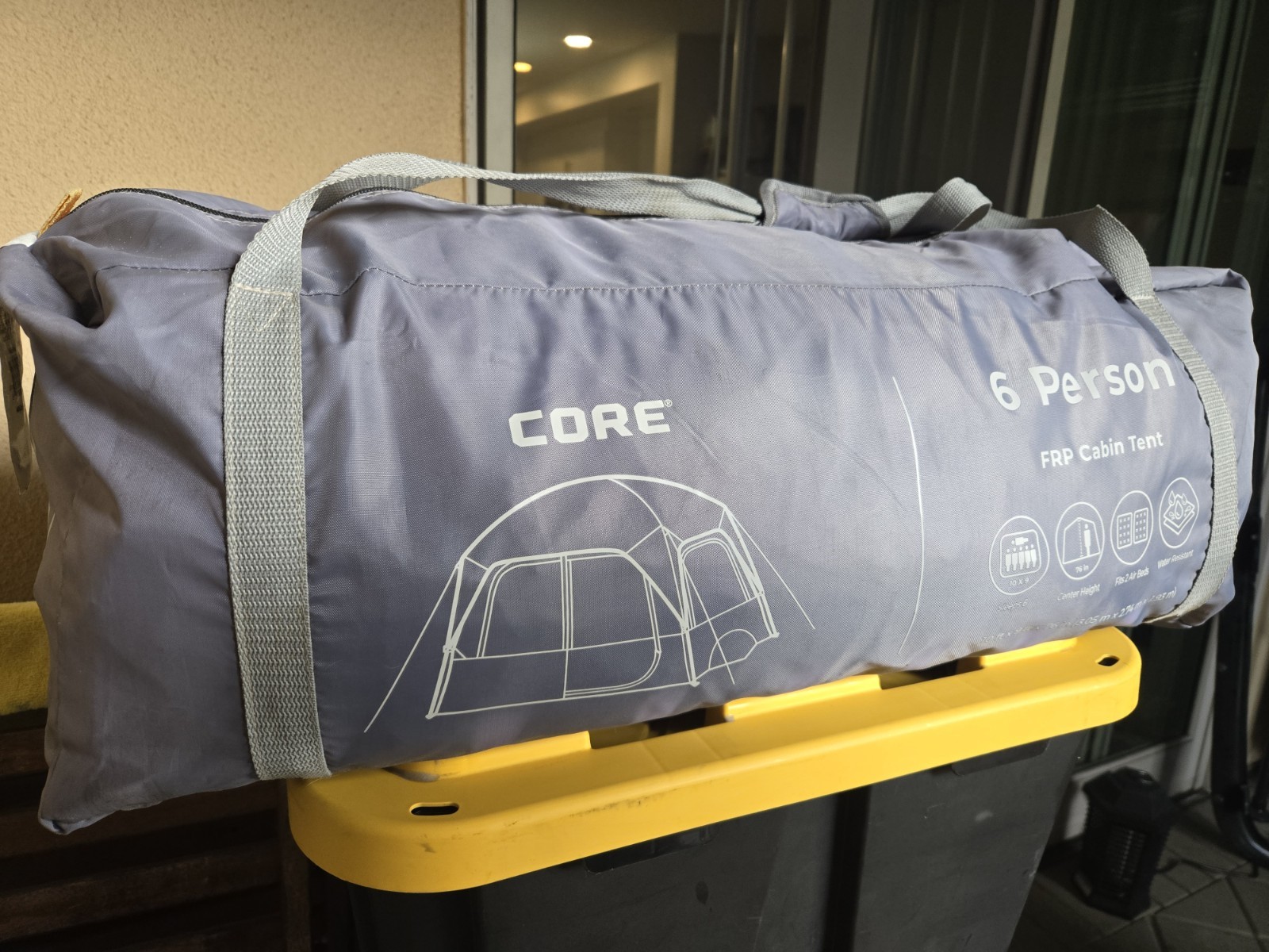 CORE Tent for Family Camping | 4 Person & 6 Person Portable 