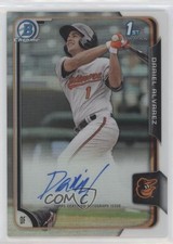 2015 Bowman Chrome Prospects Refractor 455/499 Dariel Alvarez #BCAP-DA Auto 0r4