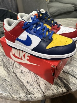 Nike Dunk Low JP QS Midnight Navy Varsity Maize Marine Minuit/Mais Size 12