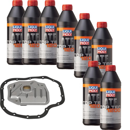 Compatibile con HARLEY-DAVIDSON Liqui Moly - Set per cambio olio per moto, 5 filtri olio + olio motore SAE 20W-50 (4 L) + guarnizione O-ring, colore nero – Liqui Moly
