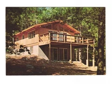 Patio by GNH, great Northern homes INC lexington MA VTG postcard UNP