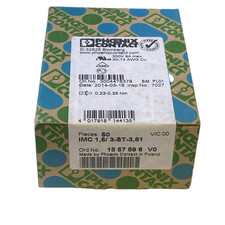 50x Phoenix Contact IMC 1,5/ 3-ST-3,81 PCB Connector 1857896 New Sealed