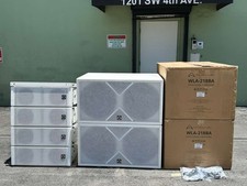 4 Wharfedale Pro WLA-28A 8" Line Array W/ 2 WLA-218BA SUB PKG 7018 THS