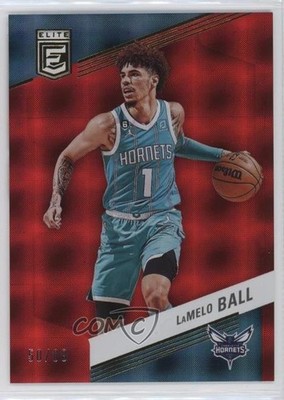 2022-23 Donruss Elite Asia Hyper Red 50/88 LaMelo Ball #132 13rg