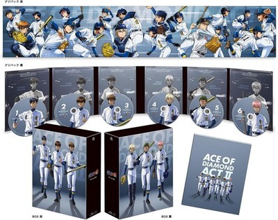 VORVERKAUF Ace of Diamond Act II Blu-ray BOX TV Anime auf Japanisch aus Japan...