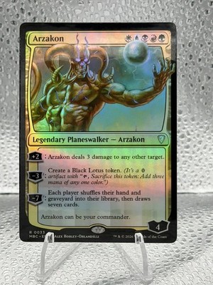Arzakon (Foil) Mystery Booster Commander Edition Playtest Card