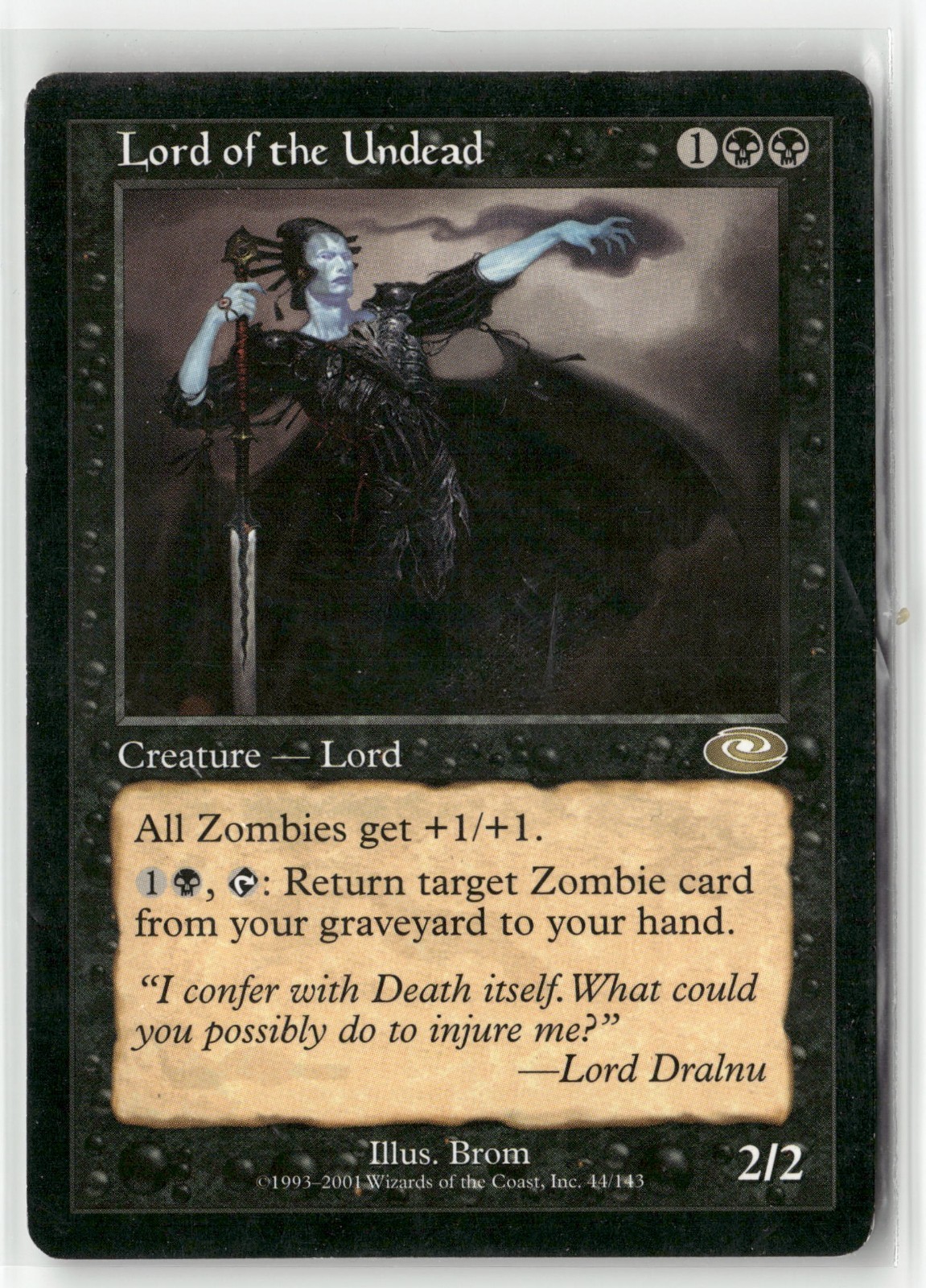 Lord of the Undead Planeshift LP MTG