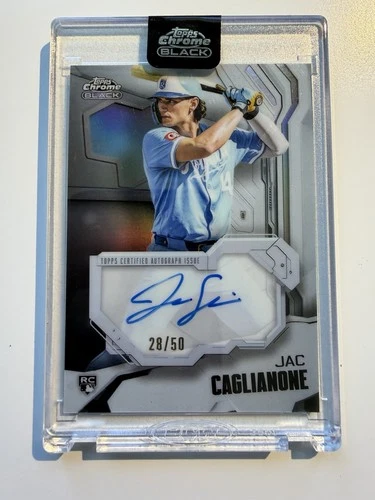 2026 Topps Chrome Black Jac Caglianone Ivory Autographs (Raw)