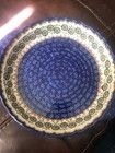 polish pottery boleslawiec pie plate . 504 — photo 4