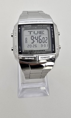 Casio Data Bank DB-360-1AJH Telememo 30 Digital Watch Silver