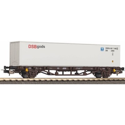 Piko 27720 H0-Containertragwagen mit 40' Container, DSB, Ep.V H0 + Neu