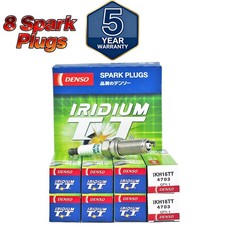 Set 8 Iridium TT Spark Plugs Denso IKH16TT/4703 For Dodge Jeep Kia 4703