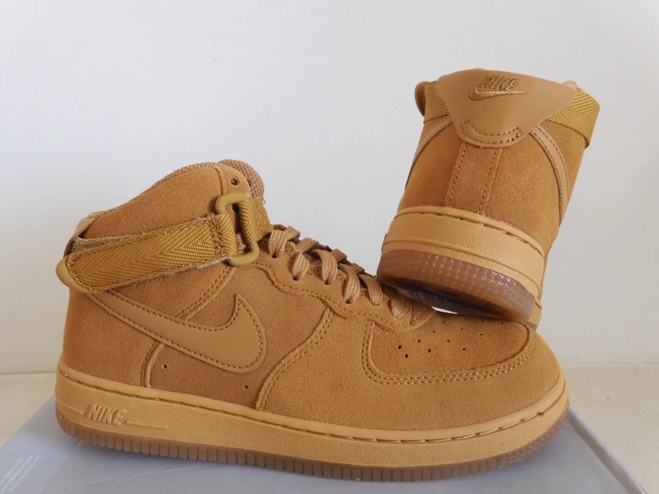 Nike Air Force 1 Mid LV8 3 (Ps) goma de trigo marrón claro talla 3Y [CK1404-700] Foto 3 de 4
