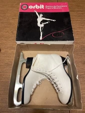Vintage Orbit Figure Skates Size 7 