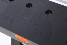 Portable Folding Work Table Heavy Duty Sawhorse Workbench with Clamps Large