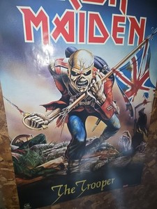 Iron Maiden the Trooper Poster | eBay
