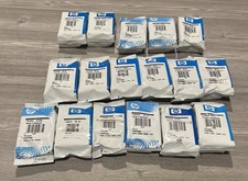 Lot of 17 Genuine HP Cartridges Mixed. All Expired. Mostly Sealed, Unopened