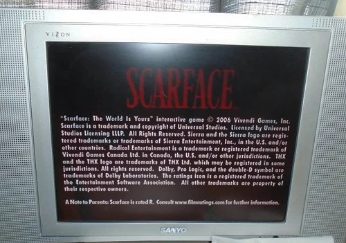 Scarface: The World is Yours (PLAYSTATION 2 GAME AS-IS) RENTAL -READ DESCRIPTION