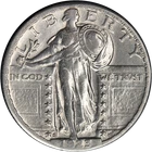 1923-S Standing Liberty Quarter Nice XF Details Key Date Nice Eye Appeal