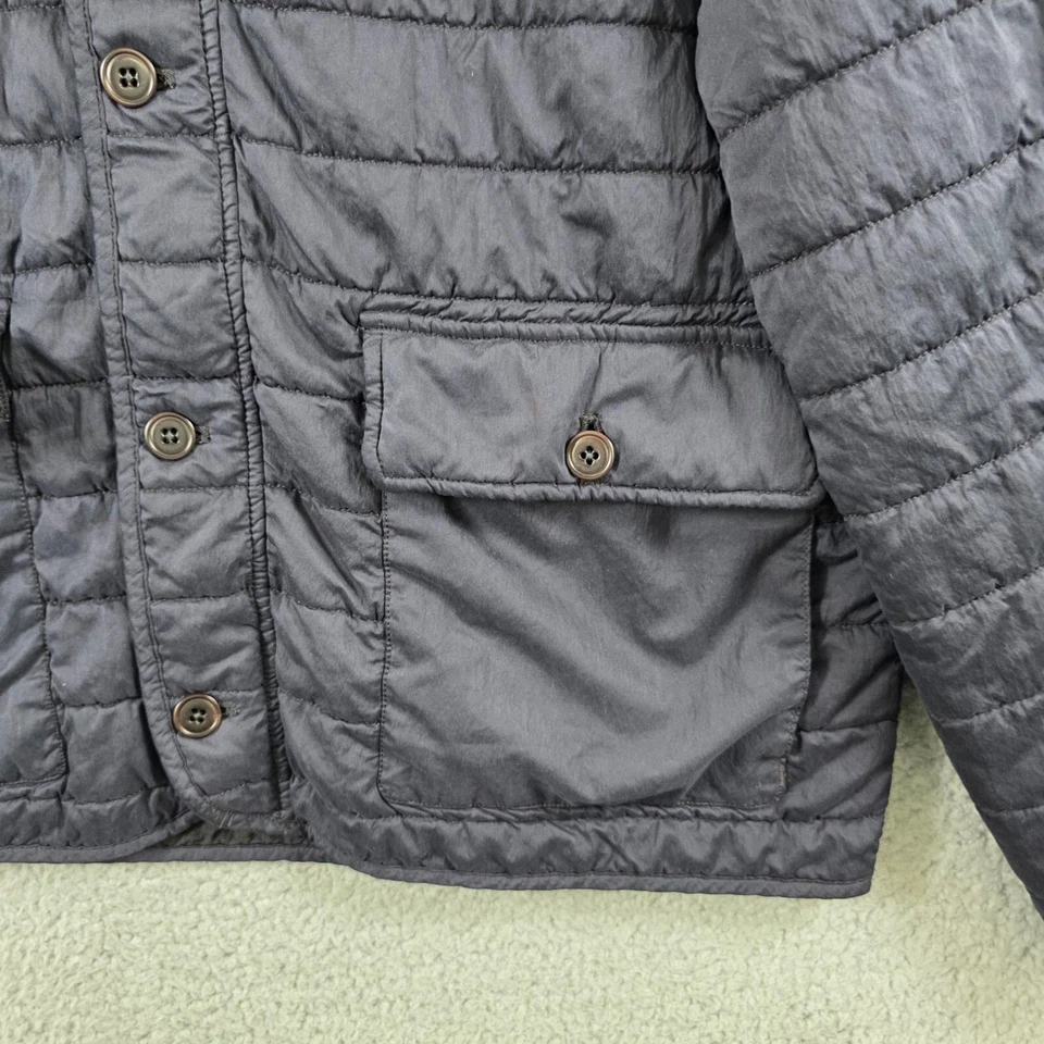 Chaqueta Peter Millar Crown Greenwich Abrigo Teñido Azul Lavado Talla L Foto 3 de 4
