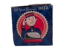 Schylling Toys At Your Service Metal Desk Bell ASB - For Work or Play Sealed