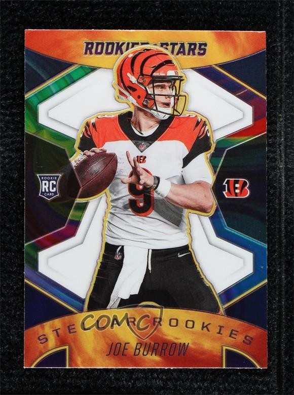 2020 Panini Rookies & Stars Stellar Rookies White Joe Burrow #SR-1 RC 0l1d