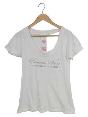 DIMENSIONE DANZA T-Shirt Damen Shirt Gr. DE 40 weiß Casual-Look