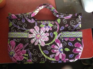 vera bradley floral purse