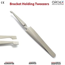 Orthodontic Reverse Action Tweezer Direct Bonding Dental Bracket Holding Placing