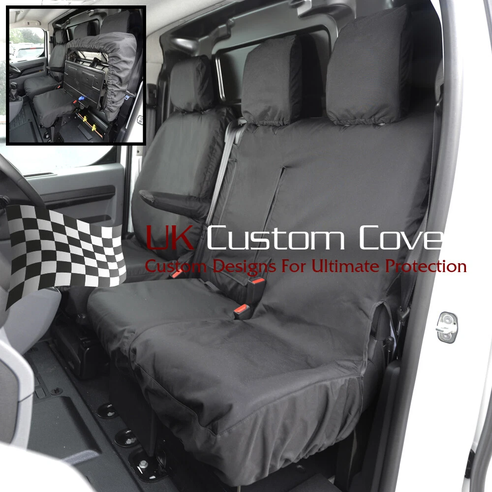PEUGEOT EXPERT VAN TAILORED WATERPROOF FRONT SEAT COVERS 2021