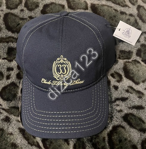 Club 33 Disneyland Navy Blue Gold 