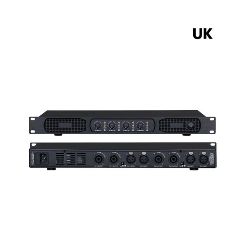 DA4400 Professional 4 Channel Class H Digital DJ Power Amplifier 4*800W in 8 OwB - Picture 15 of 18