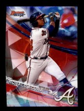 RONALD ACUNA 2017 BOWMAN'S BEST #TP-10 BRAVES BASE ROOKIE CARD RC BD7614
