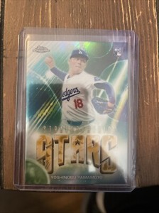 2024 Topps Chrome Update Yoshinobu Yamamoto RC Stratospheric Stars SSC-13