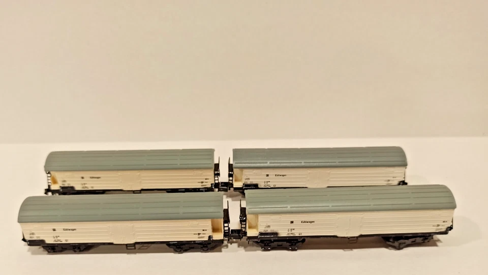 COMPOSICION 4 VAGONES INTER FRIGO MARCA PIKO ESCALA 1:160 - Immagine 3 di 3