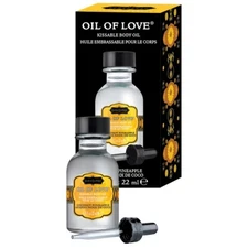 KAMA SUTRA OIL OF LOVE KISSABLE BODY OIL - COCONUT PINEAPPLE  0.75 oz (22ML)