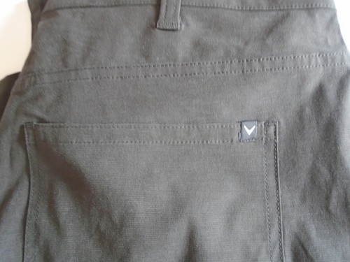 NEW MENS CALLAWAY GOLF TROUSERS ~ COLOUR~BLACK HEATHER ~ SIZE~30"W/34"L - Picture 4 of 7