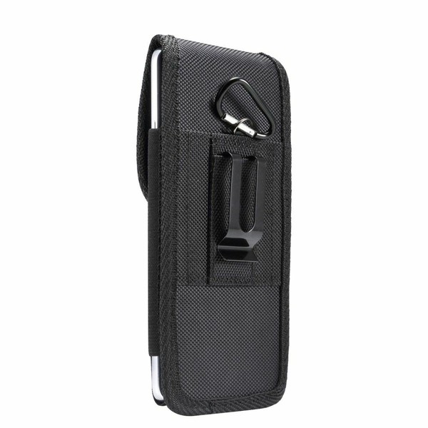 FüR Nokia C20 Plus (2021) GüRteletui Vertikal Leder & Nylon-image